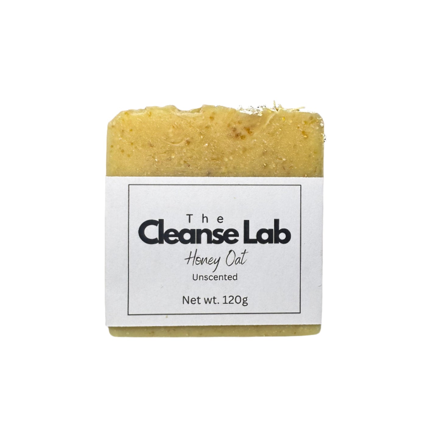 Honey oat natural soap front