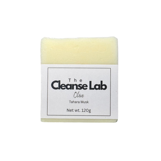 Olive oil natural soap with tahara musk front
