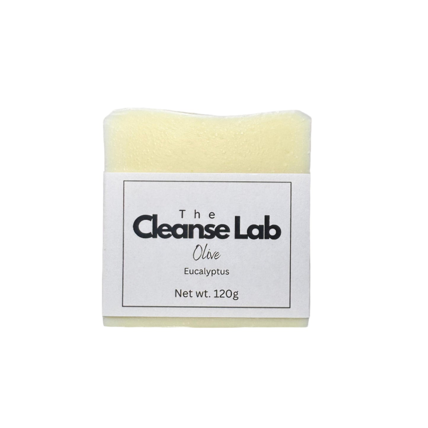 Olive oil natural soap with Eucalyptus essential oil front